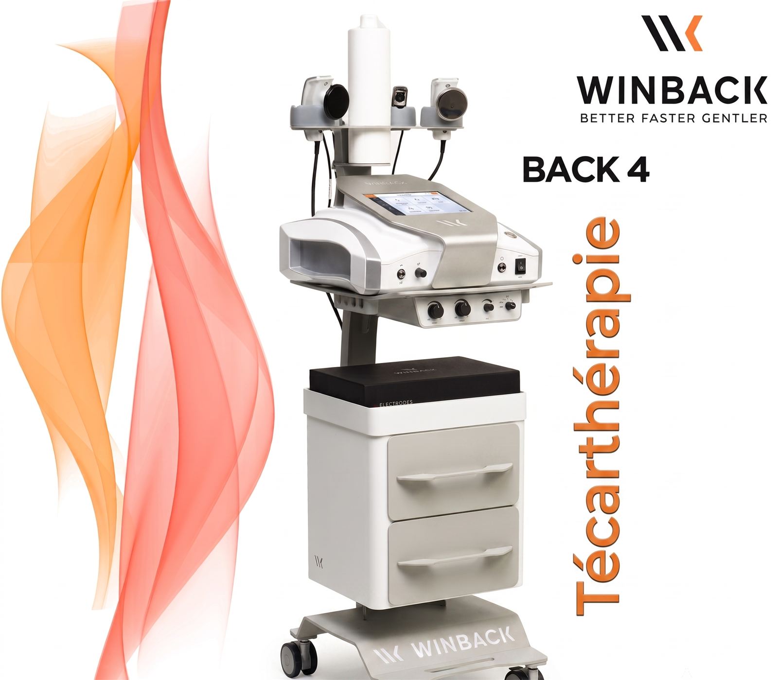 Appareil de técarthérapie Winback Back 4 utilisé au cabinet